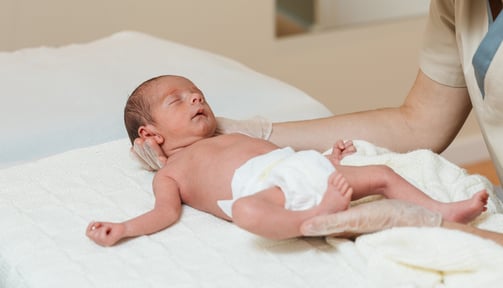 Biodynamic Craniosacral Therapy 'hold' for babies
