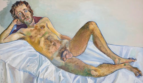 John Perreault by Alice Neel, 1972