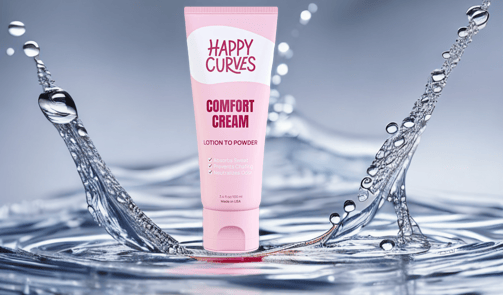 happy curves comfort cream anti chafing jock itch deodorant