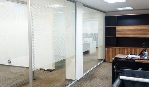 divisória de vidro para escitório empresa