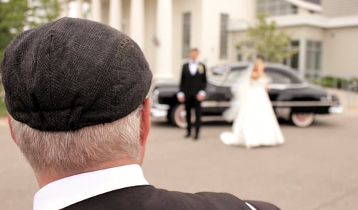 Photography moments add an element of elegance and allure to the bride and groom's memories.