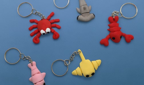 sleutelhangers 3D