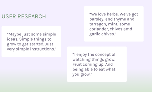 Sunny Patch - User Research