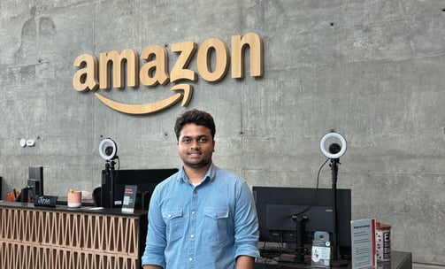 Mathesh Day 1 at Amazon