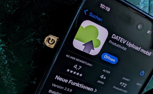 iPhone App DATEV Upload Mobil