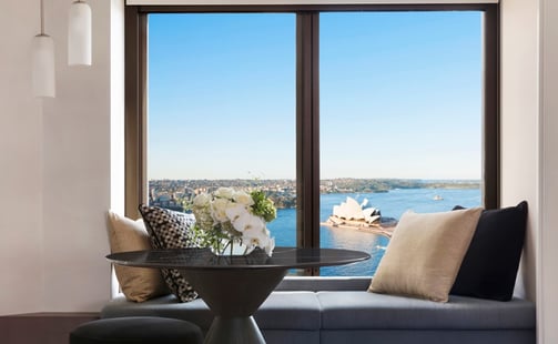 Four Seasons Hotel Sydney opera house view
