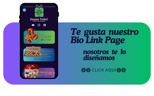 bio link page creacion