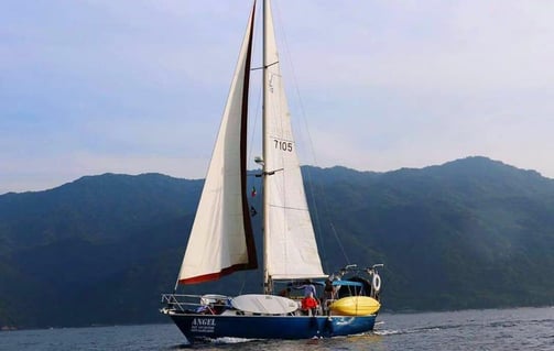 a sailboat sailing on the water