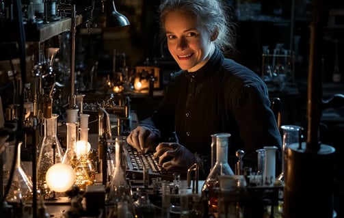 Marie Curie was a pioneering scientist best known for her work on radioactivity. Born in Poland in 1