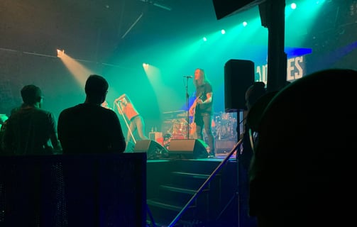Vorband von Millencolin im Roxy