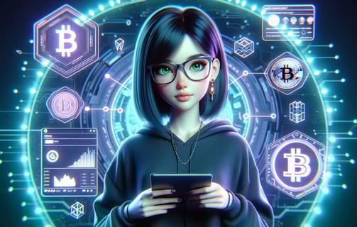 a woman in glasses and a hoodie holding a cell phone
