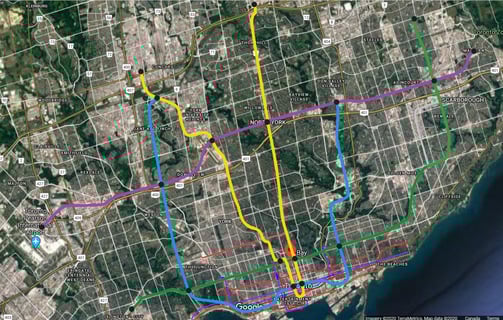 Toronto Metro Rail Expansion