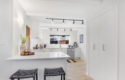 renovated kitchen