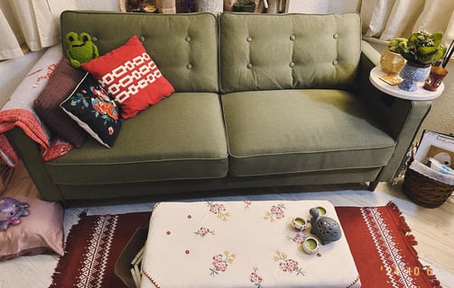 Start with decorating your place into a cozy one you enjoy to be in.
