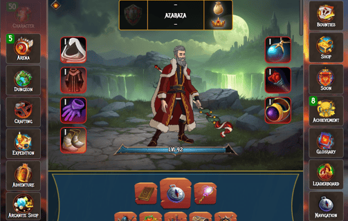 a man in a red coat and a red coat with a sword