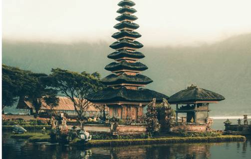 amed after the lake it borders, the temple honors Dewi Danu, the goddess of water, fertility, and pr