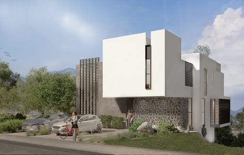 Proyecto arquitectonico Hacienda