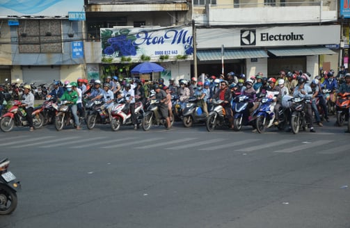 Mass transit in Ho Chi Minh, Vietnam