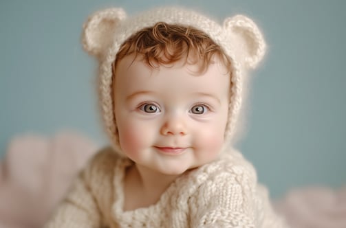 Sesión de fotos para bebes en Bariloche