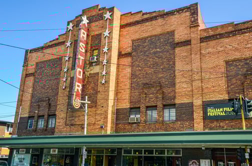 The Astor Theatre, a cinema in St Kilda, Melbourne