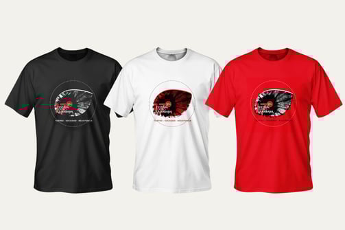 Camisetas personalizadas. Campaña del 17 festival de Teatro de La Habana. T-Shirt