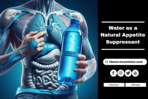 Water As A Natural Appetit Suppressant | Purchase the protective sleeve for your water container her