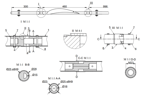 Pylon Detailed Drawing