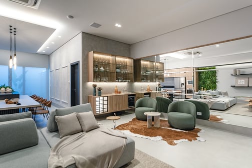 sala Moveis planejados em maringá é na Wood Look, parceria com os arquitetos em maringá, moveis de extrema qualidade