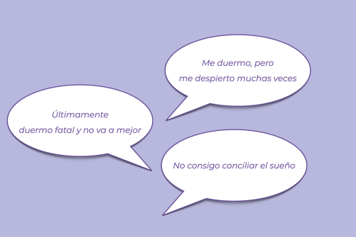 No consigo conciliar el sueño