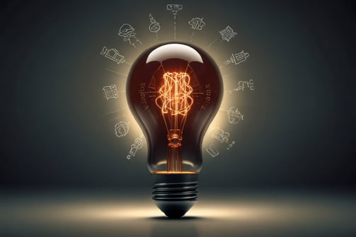 ampoule innovation design creativité