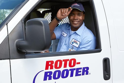 Roto-Rooter Plumber Tipping Hat