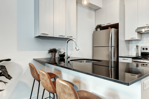 choose light colors for airy feel