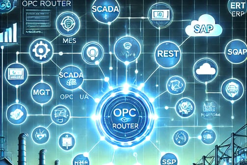 OPC Router, industrial communication, SAP, ERP, MES