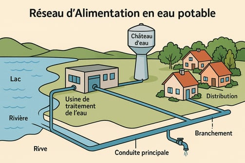 Alimentation eau potable