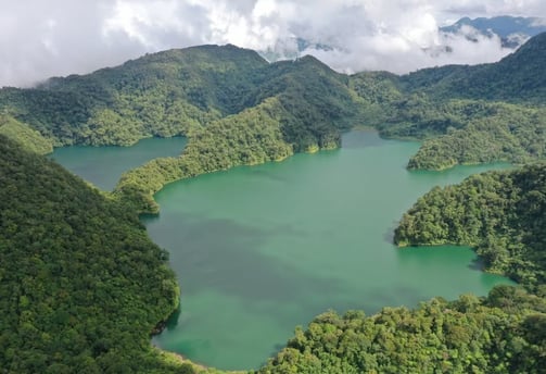 Twin lakes