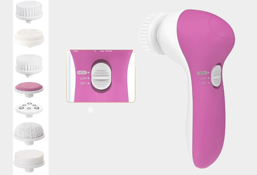 Facial Cleansing Brush, Facial Cleansing Brush Silicone Face Scrubber, Deep cleansing