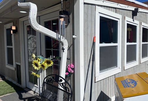 Example of 303 Customs application of window tint on a Denver home.