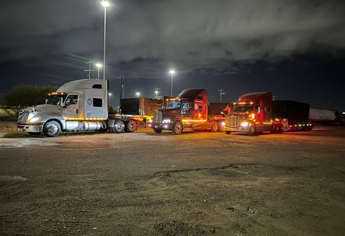 Trucks transportation service convoy specialized transport corp
