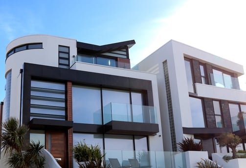 Baulstrade balcony on house