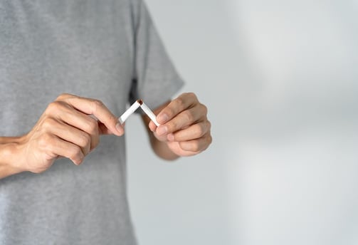A economia gerada ao para de fumar