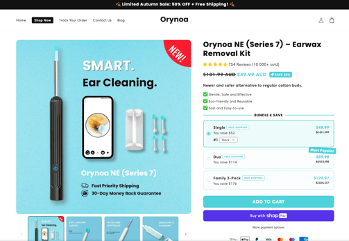 orynoa ecommerce