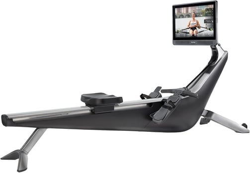 Hydrow Pro Rowing Machine with Immersive 22" HD Rotating Screen - Stows Upright | Live and On-Demand