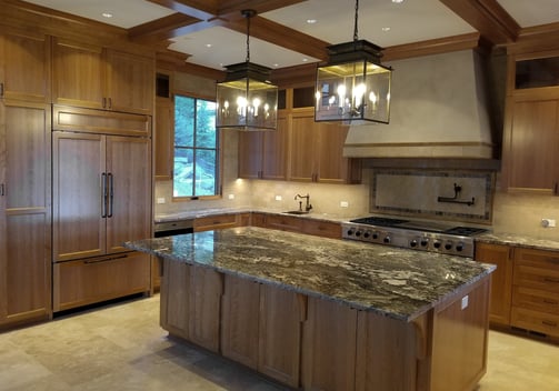 high end custom cabinet installation