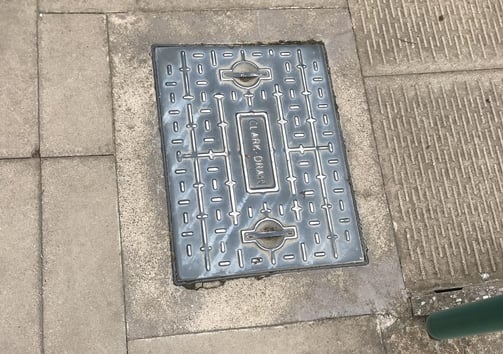 Final cleanup after drain unblocking in Blackpool