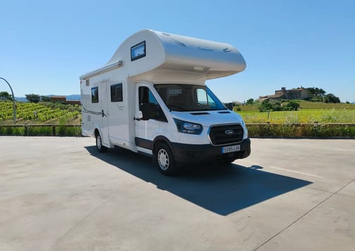 autocaravana de alquiler en calafell