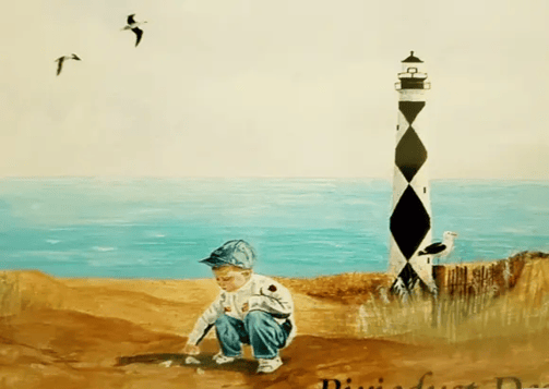 Ocean, beach and boy, the perfect combination, soft and gentle, a touch of expectancy for the storm