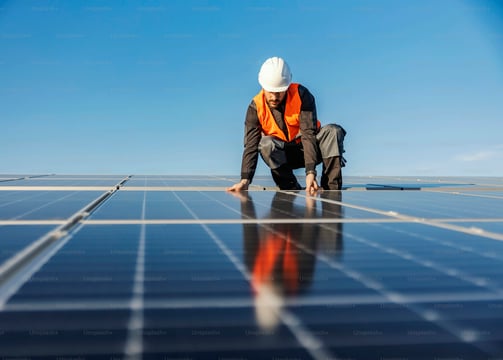 Solar panel installation services for sustainable energy solutions.