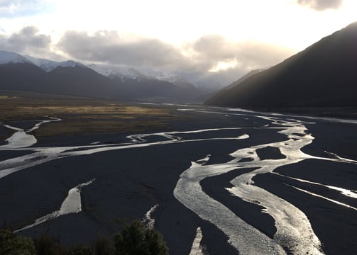 Waimakariri River Vista, Arthur's Pass, New Zealand 2024
