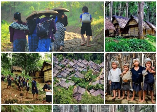 Baduy tribe in Banten Indonesia 