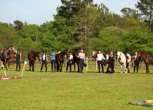 groupe du stage de TREC
